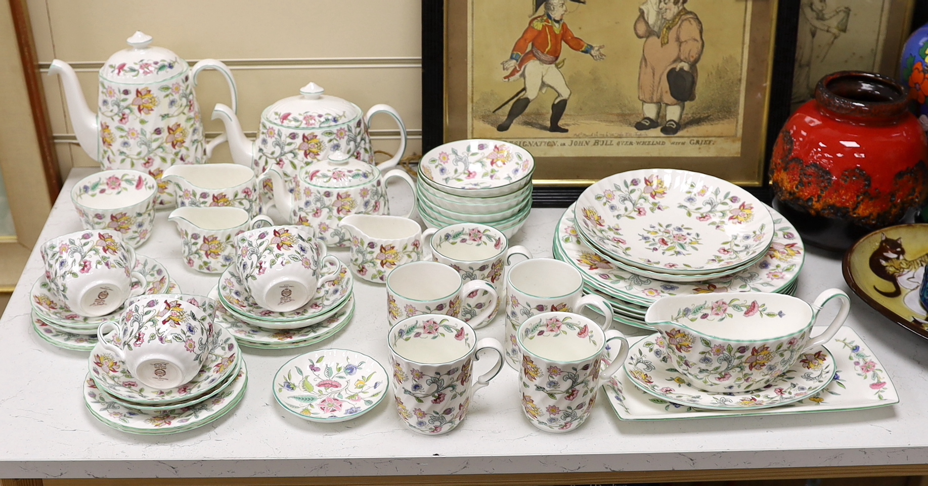A Minton Haddon Hall tea and coffee service